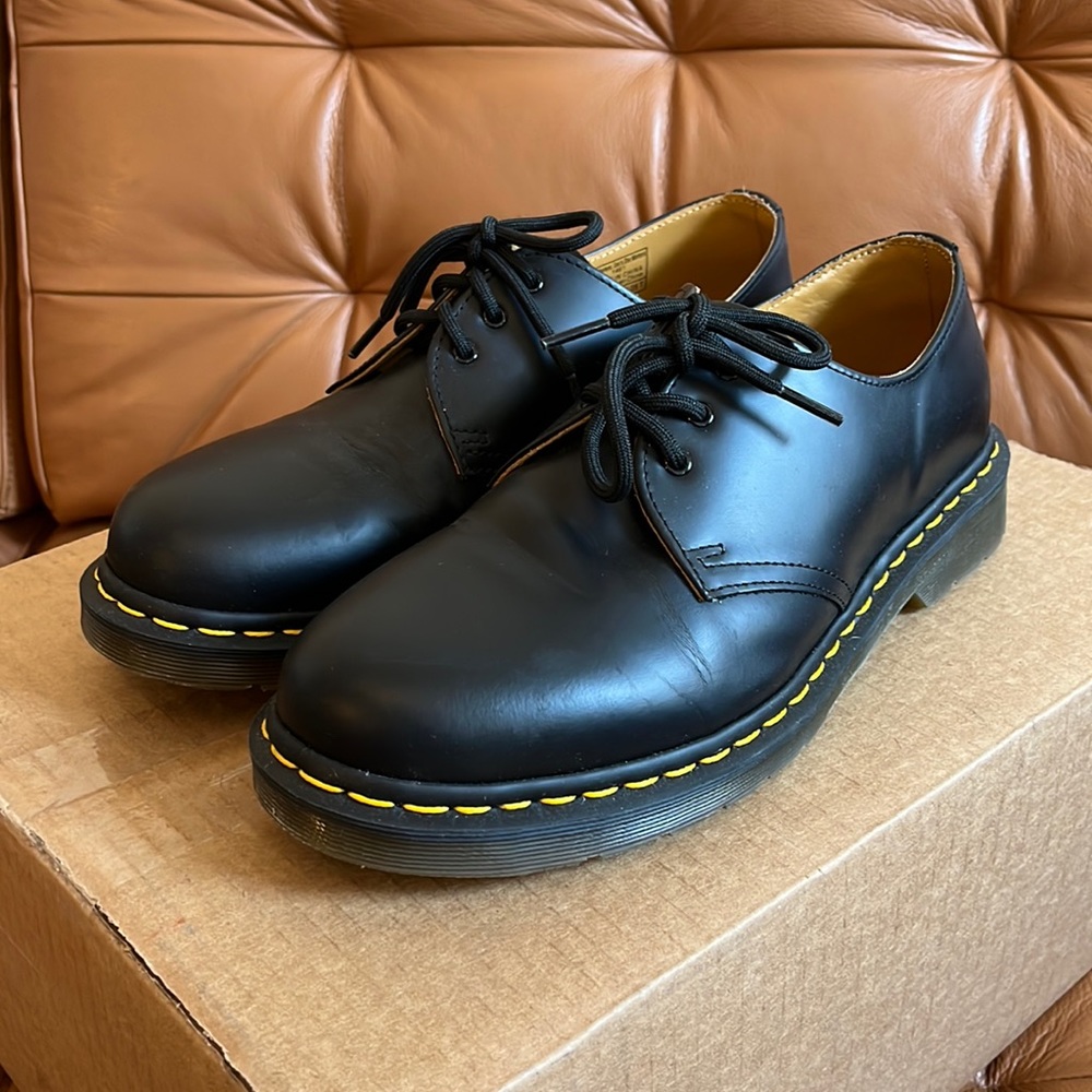Dr martens 1461 black smooth